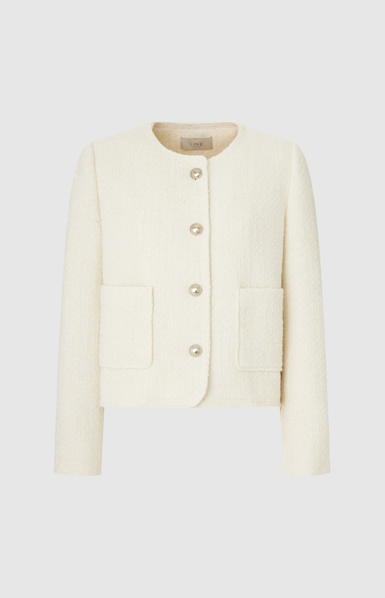 라인 N328 로즐리 트위드 자켓 NGJKMJ9900