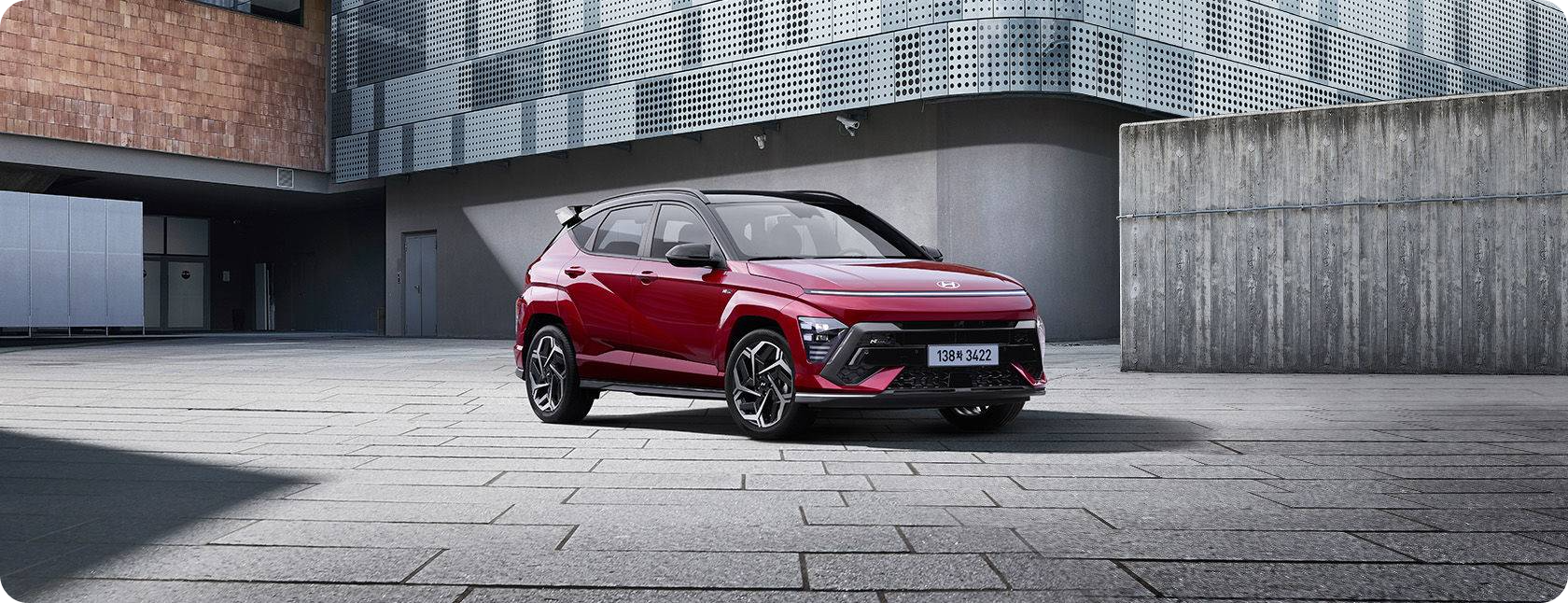 코나 하이브리드 얼티메이트 레드 메탈릭