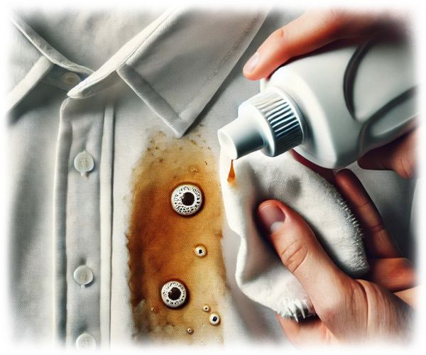 옷 음식 얼룩제거