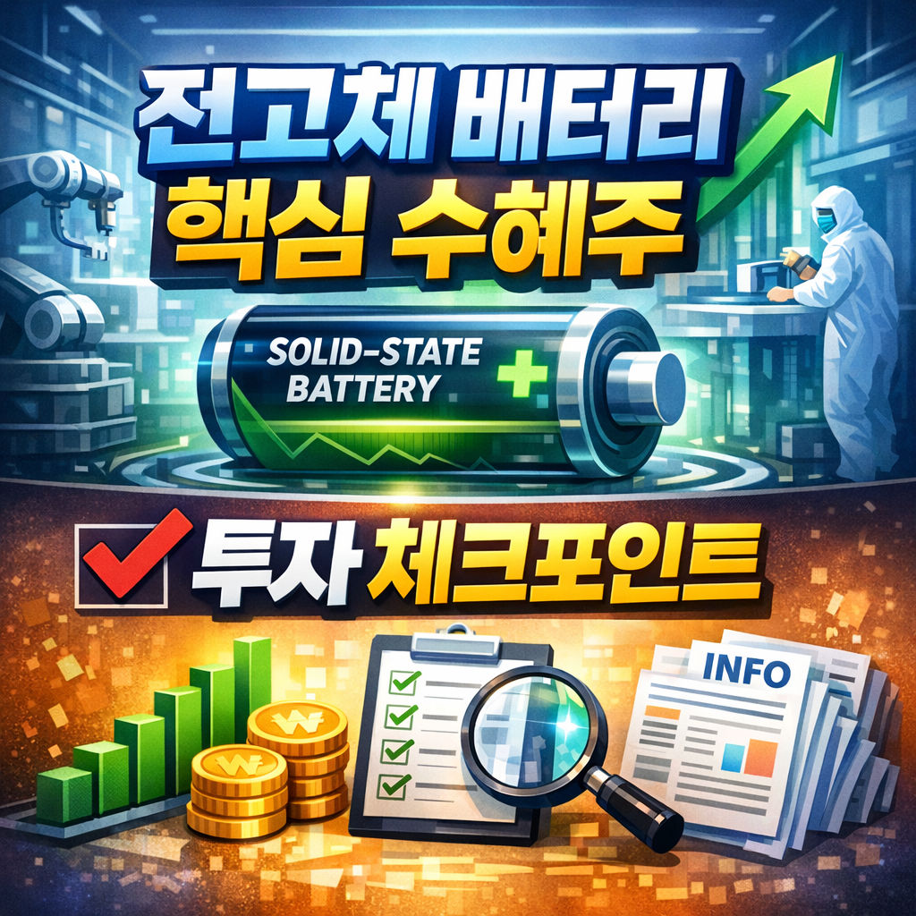 전고체 배터리 관련주