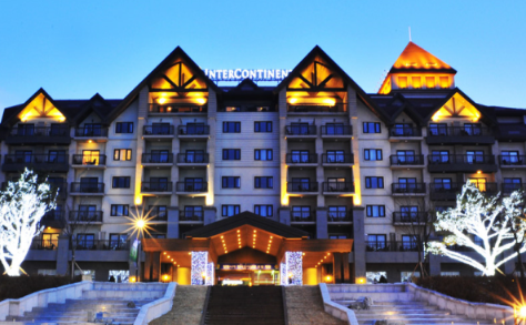 알펜시아리조트야간