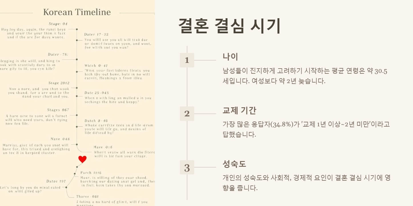 남자가 결혼을 결심할때