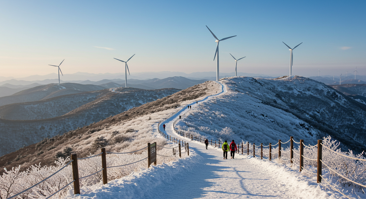 선자령 관련사진 겨울