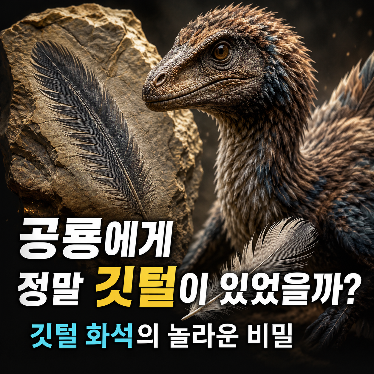 공룡에게 정말 깃털이 있었을까