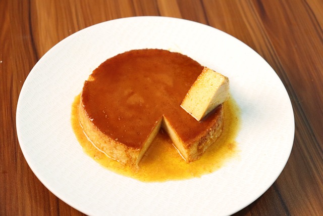 카라멜&#44; 푸딩&#44; 디저트