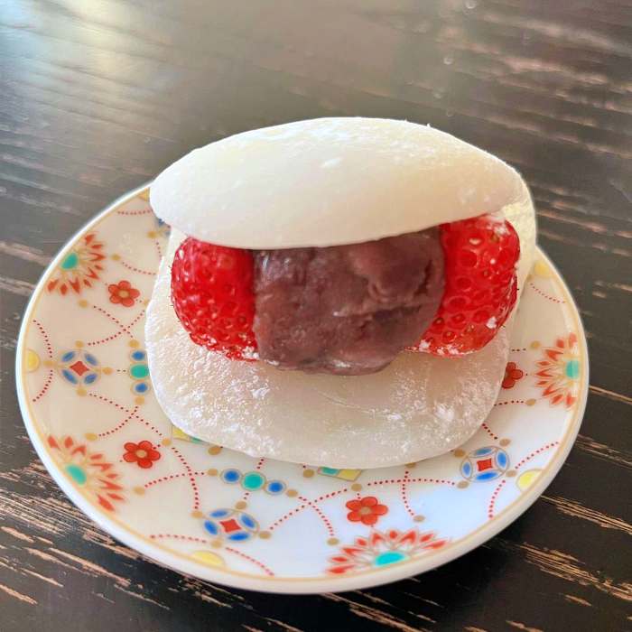 생활의달인 도쿄 딸기찹쌀떡 맛집