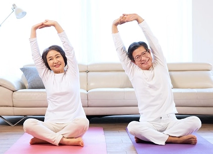 노년 건강을 지키는 택견 수련