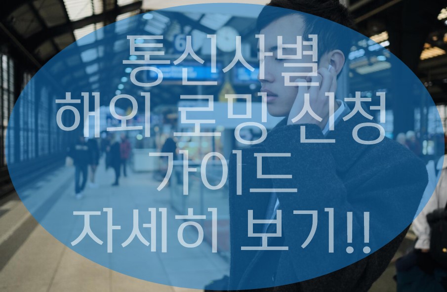 해외로밍 신청이란?