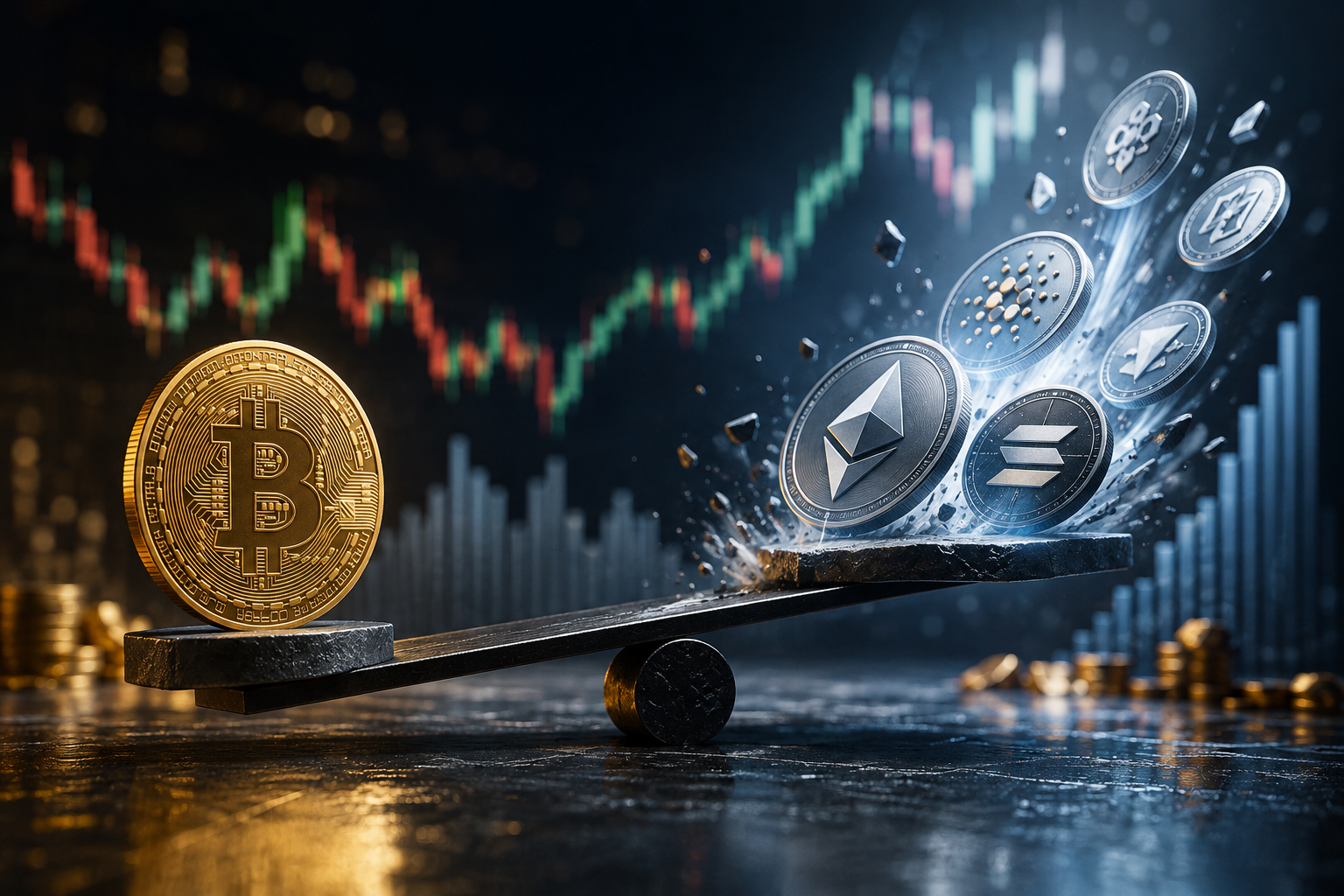 BTC vs ALTCOINS
VOLATILITY
LIQUIDITY • MARKET CAP • SENTIMENT