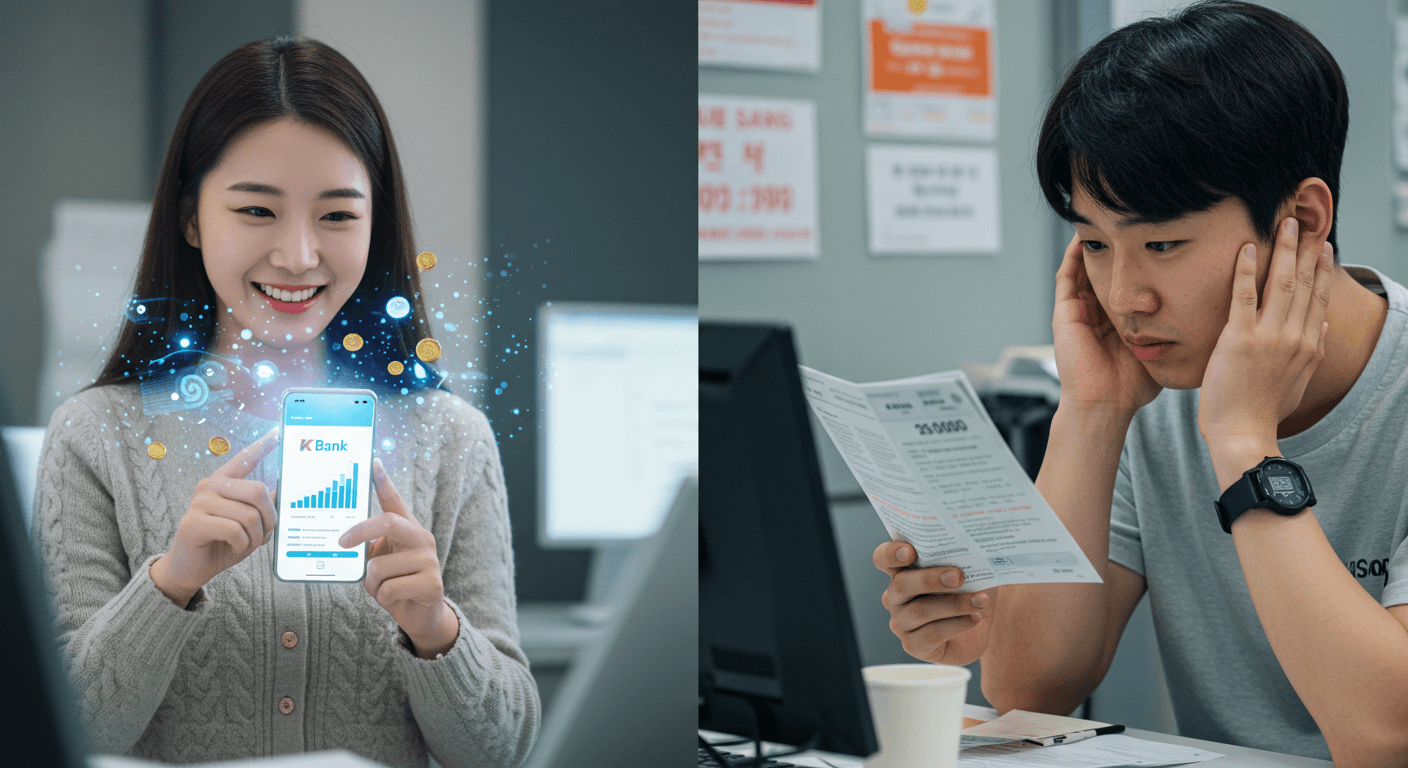 케이뱅크 돈나무 vs 일반 적금 비교