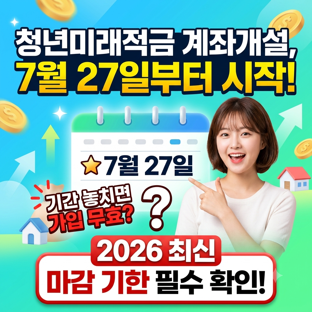 청년미래적금 7월 27일이후 해야 할 일 5가지 확인하기