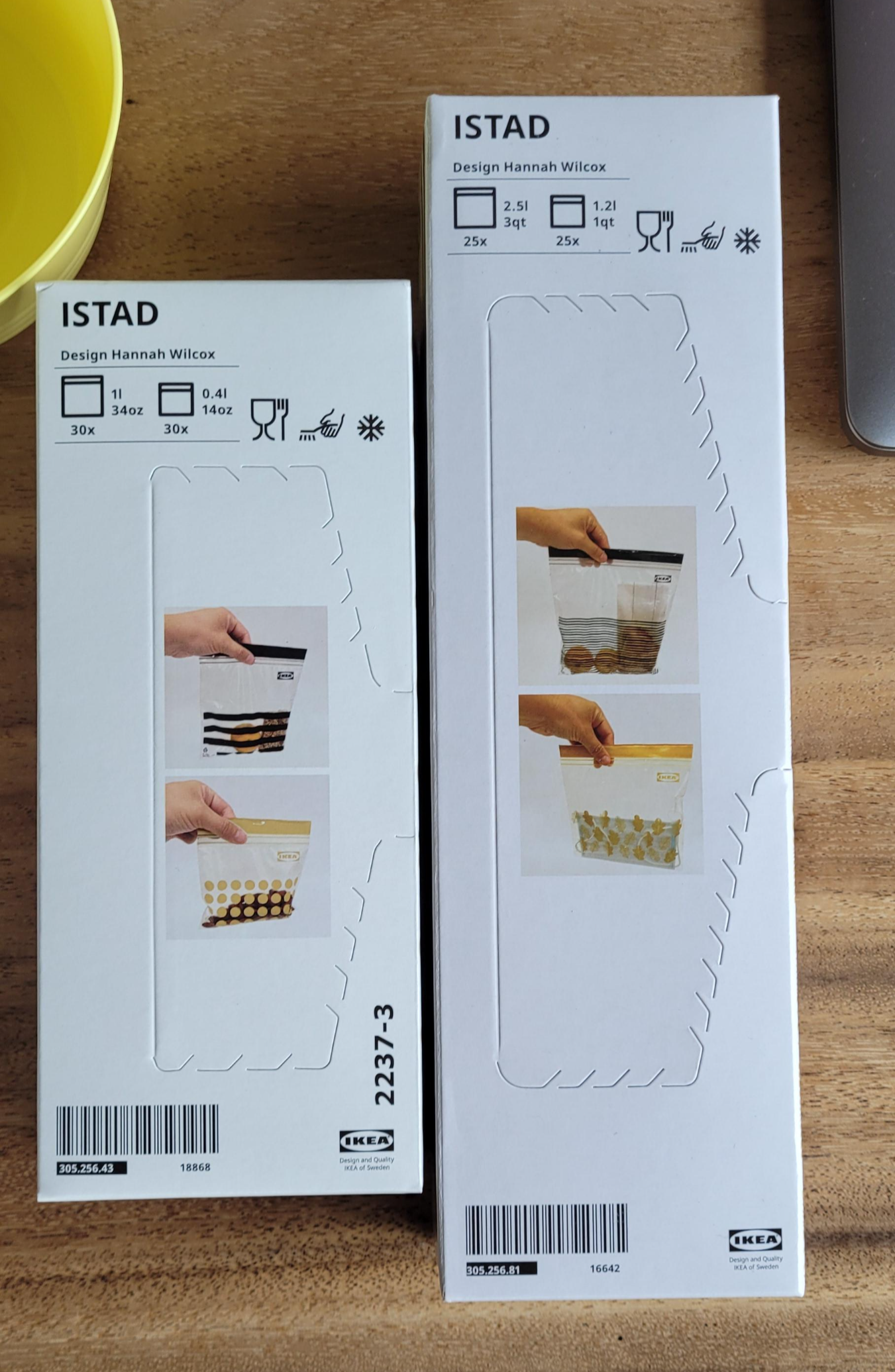 사이즈, 무늬 다양한 지퍼백