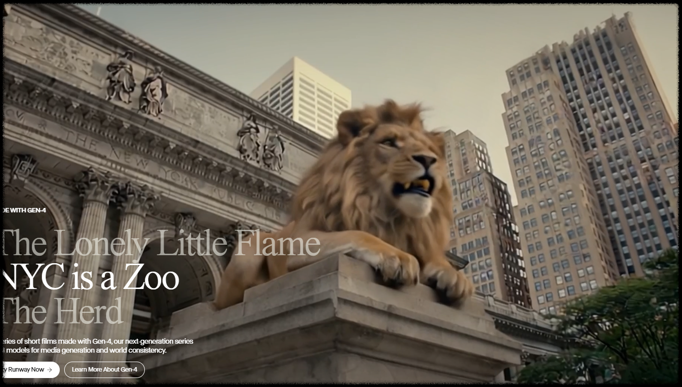 초보자를 위한 텍스트로 실사같은 영상 만드는 Runway Gen-4 사용법 손쉽게 영상콘텐츠 제작 자동편집 수준높은 양질 영상제작