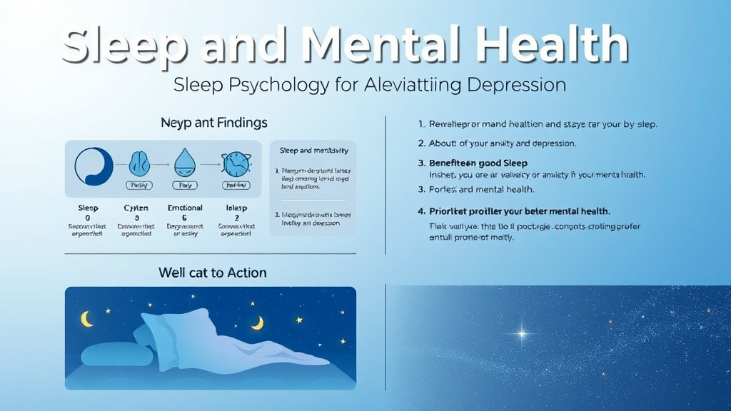 수면과 정신 건강