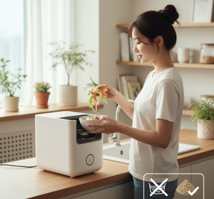 자취생 주목! 소형 음식물처리기, '이 방식' 아니면 절대 사지 마세요