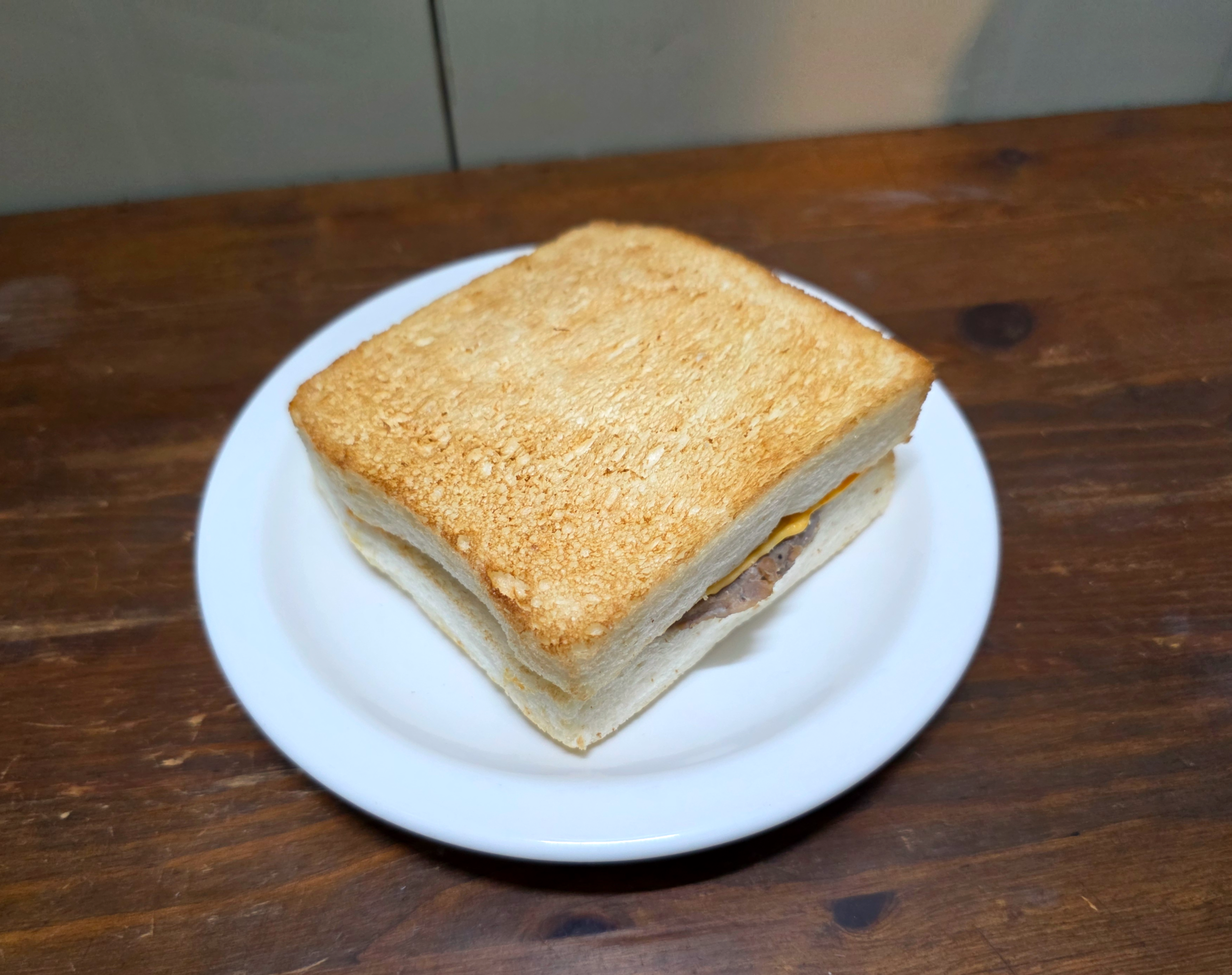 GS25혜자로운베이컨식빵버거