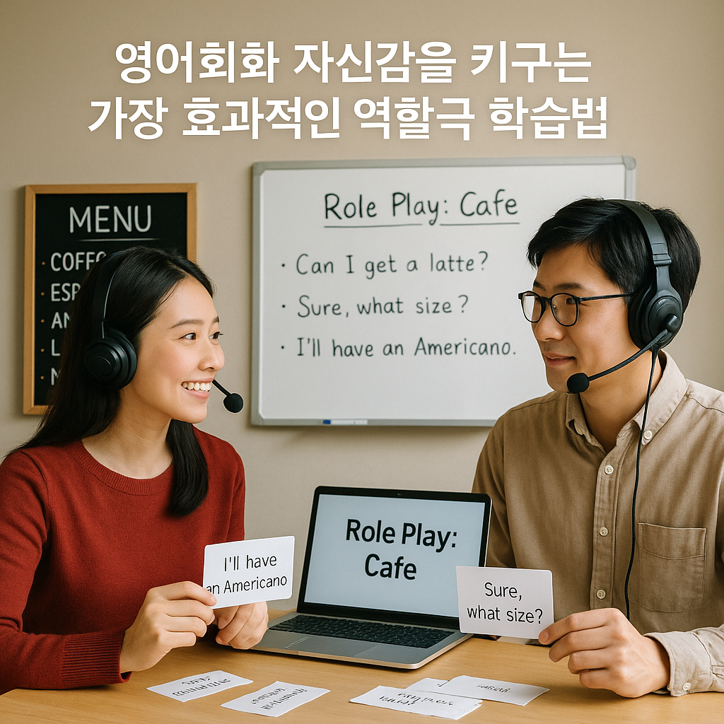 영어회화 자신감을 키우는 가장 효과적인 역할극 학습법