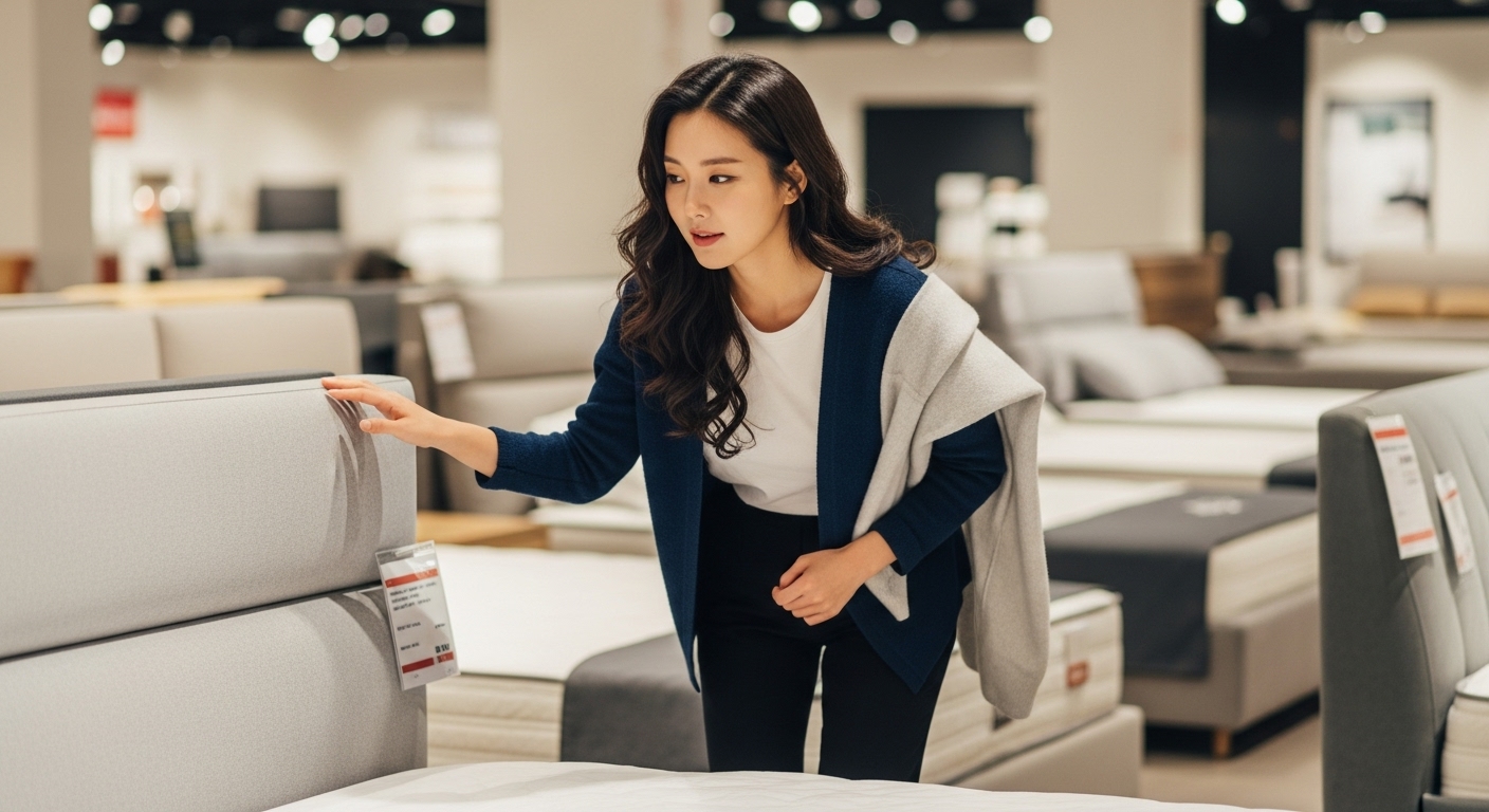 슈퍼싱글 호텔형 침대