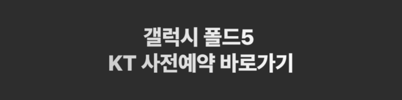 갤럭시 폴드 5