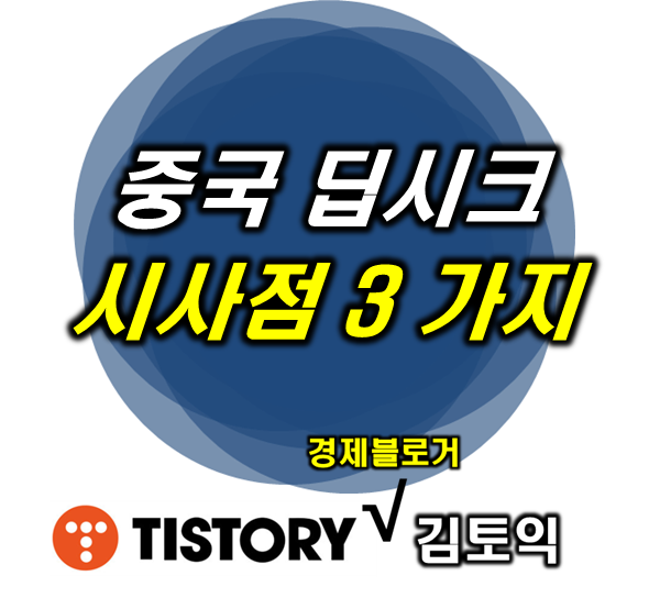 중국 딥시크 시사점 3 가지