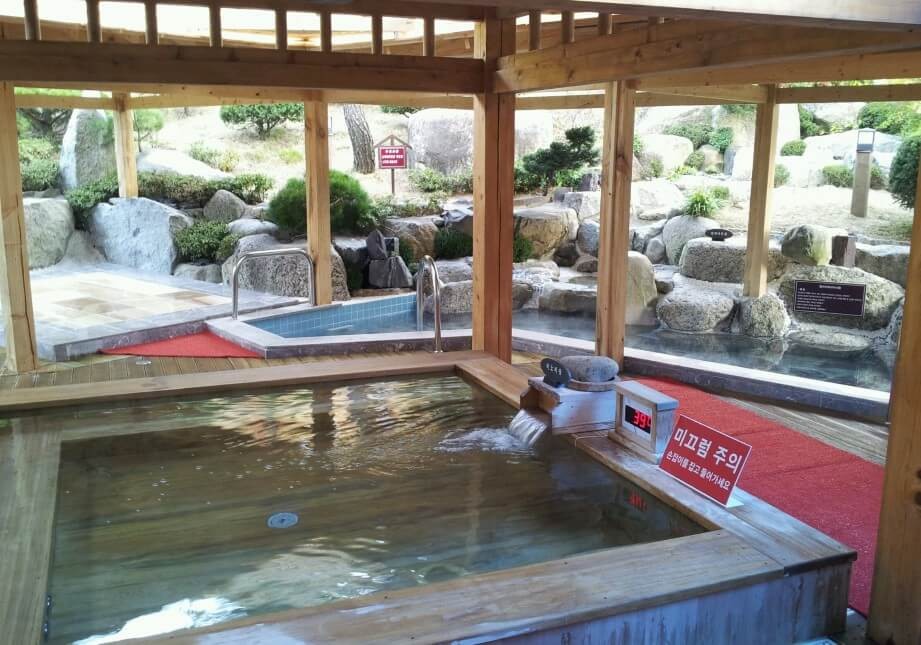 척산온천-노천탕