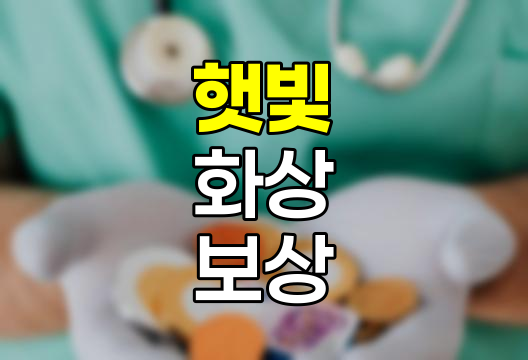 햇빛 화상과 보험 보상의 진실