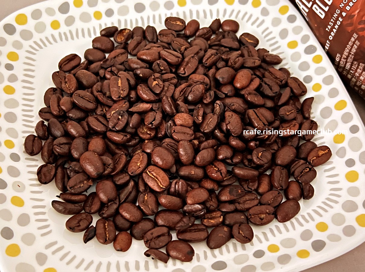 스타벅스 브랙퍼스트 블렌드의 원두사진
