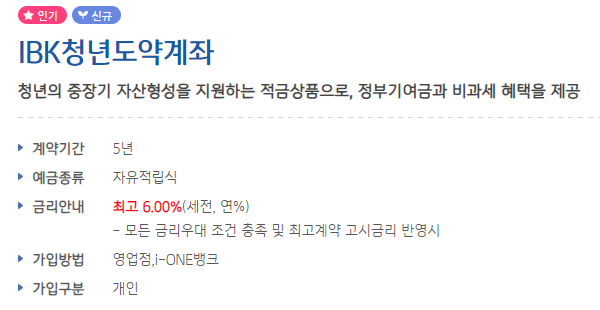 청년도약계좌