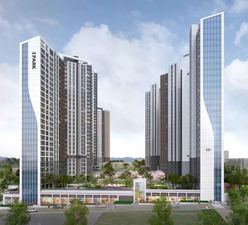 천안아이파크시티2단지 모습