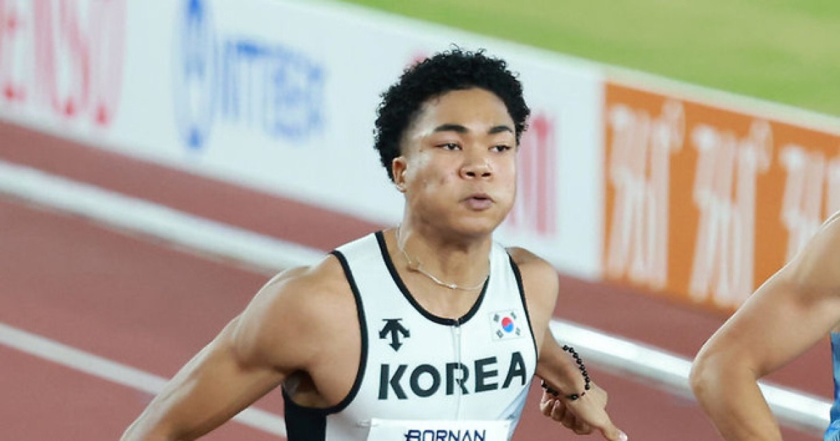 남자 400M 계주 동메달
