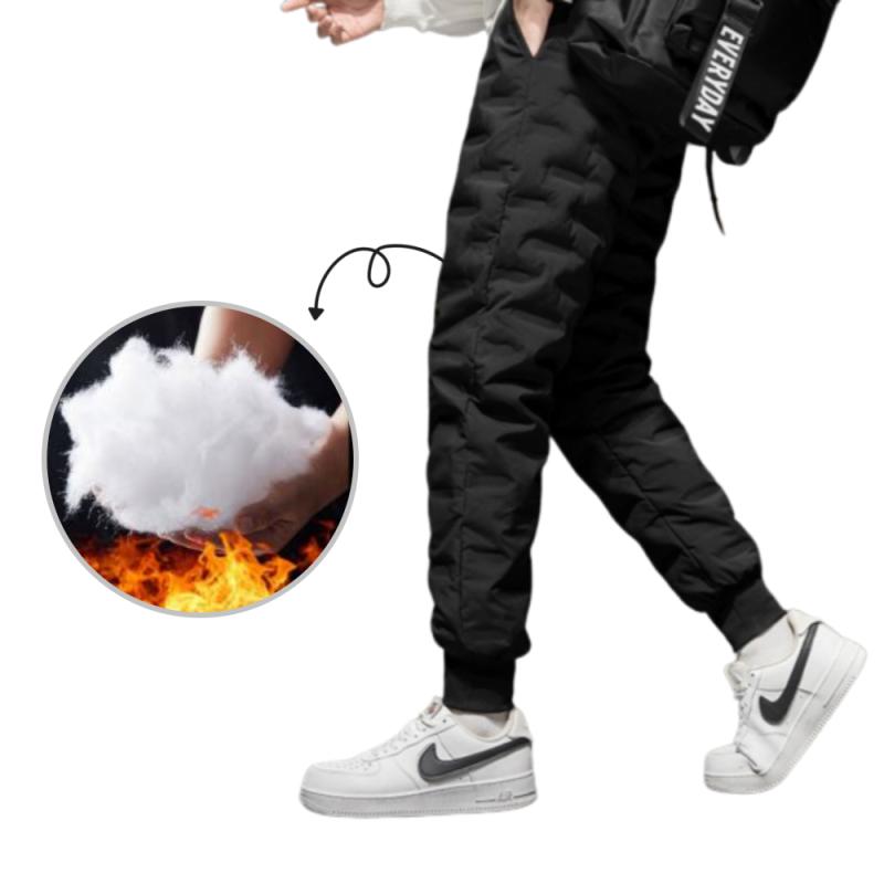 핏모션 남자 패딩바지 방한 겨울 작업 바지 기모 낚시