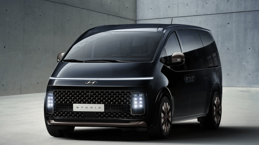 스타리아 전면디자인 모습