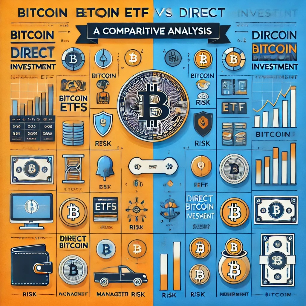 비트코인 ETF vs 직접 투자 (비교 분석)