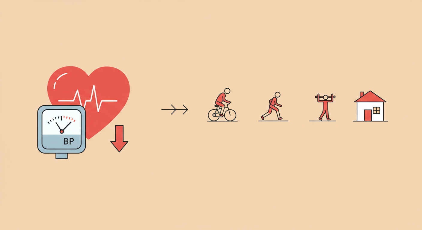 고혈압 관리와 홈트의 상관관계