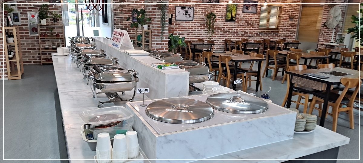 지중해-셀프바-앞쪽