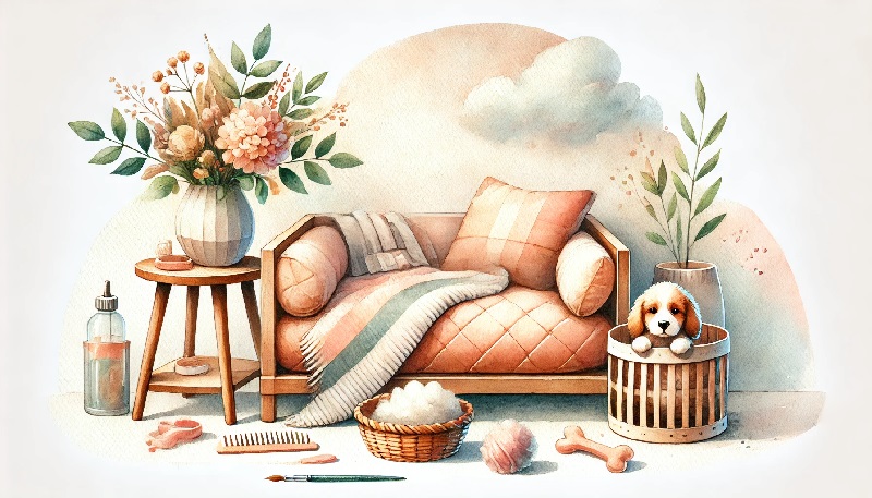 임신한 반려견 돌보기 - 운동관리, 스트레스예방, 출산준비물