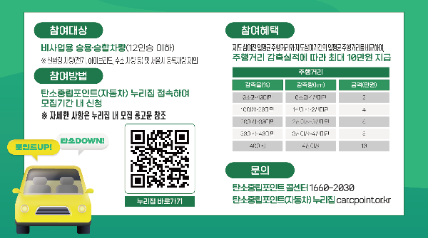 자동차 탄소포인트 이미지