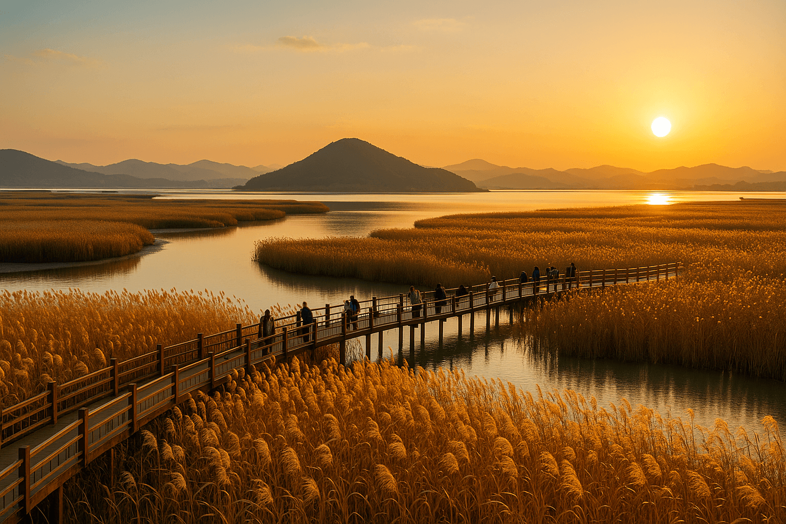 순천만 갈대밭에서 만나는 황금빛 자연의 향연과 감성 여행