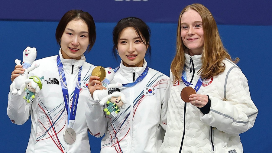 쇼트트랙 여자 1500m 최민정 은메달