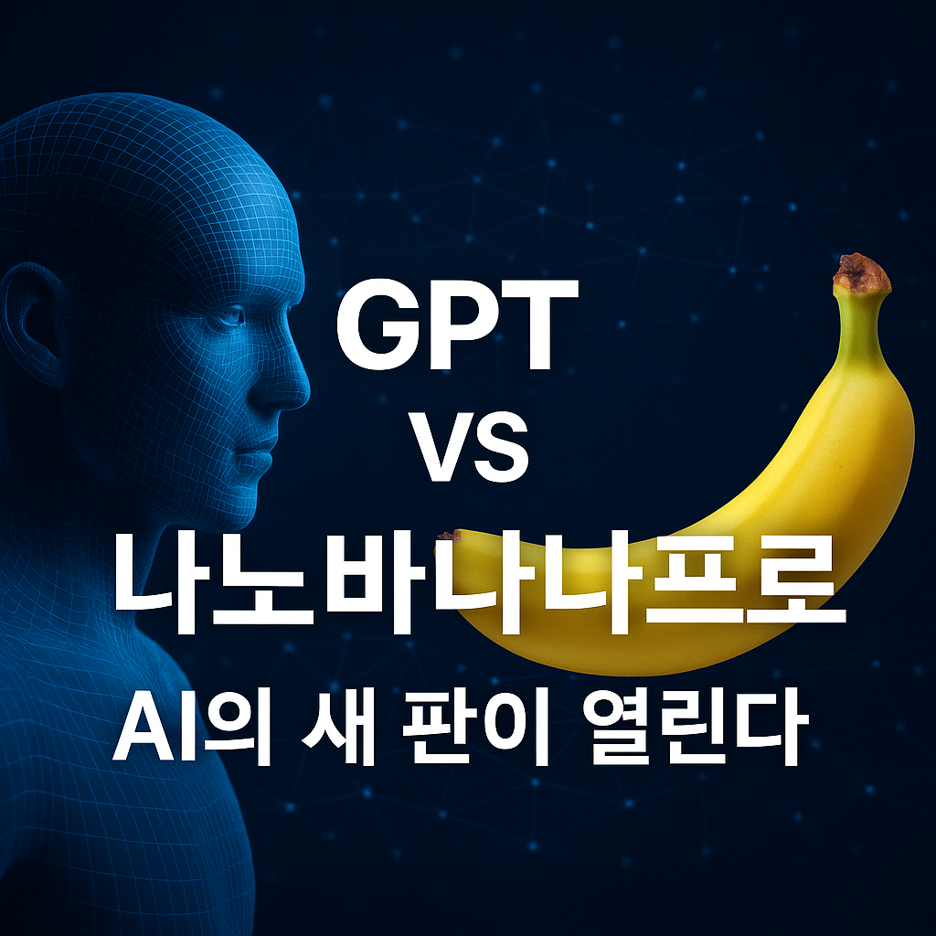 AI 세대교체 시작｜GPT와 나노바나나프로의 진짜 차이 분석 리포트