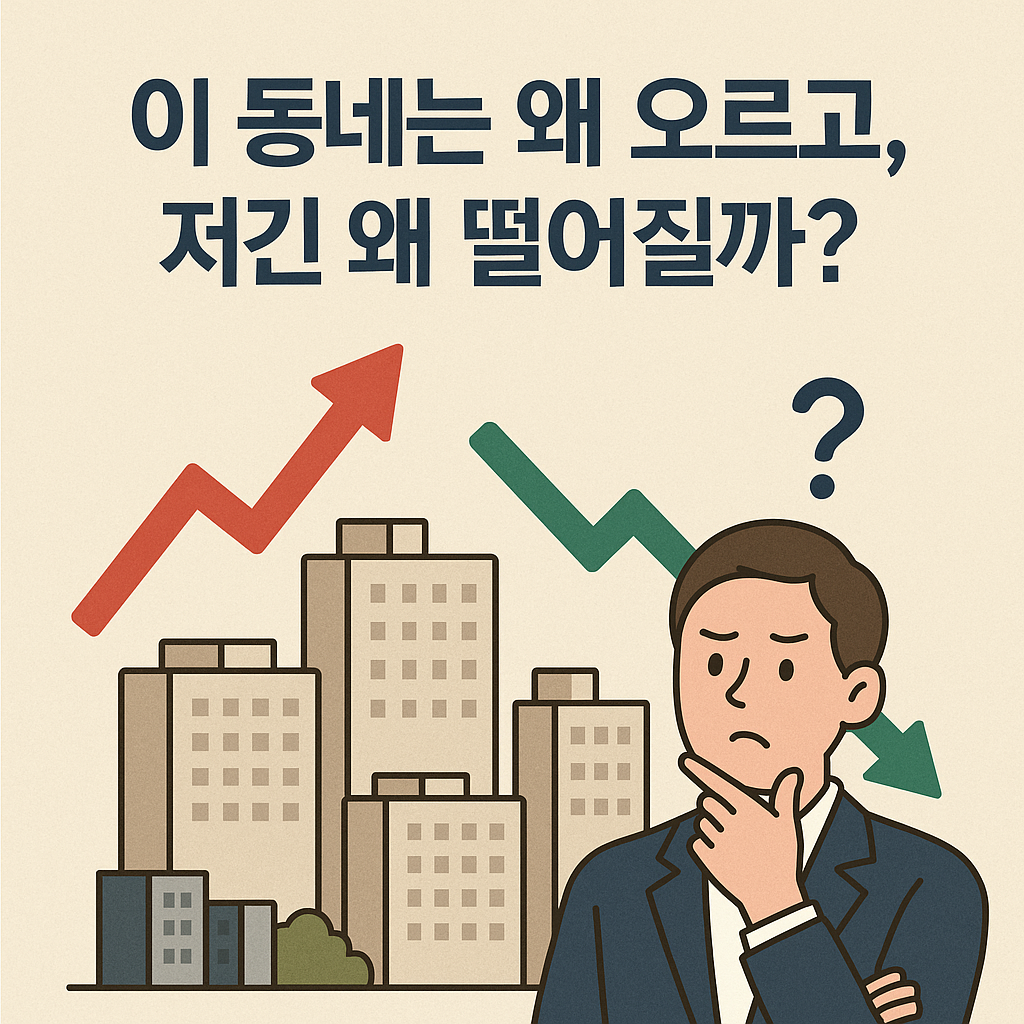 “이 동네는 왜 오르고, 저긴 왜 떨어질까?”집값에 영향을 주는 3대 요인: 인프라, 교통망, 인구 변화 총정리