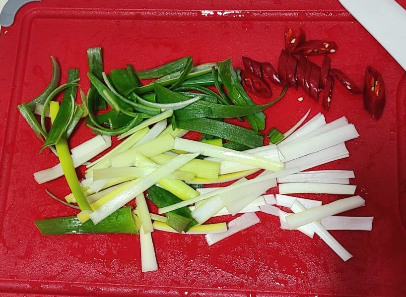 알배기 배추로 겉절이 담그기/ 여름별미