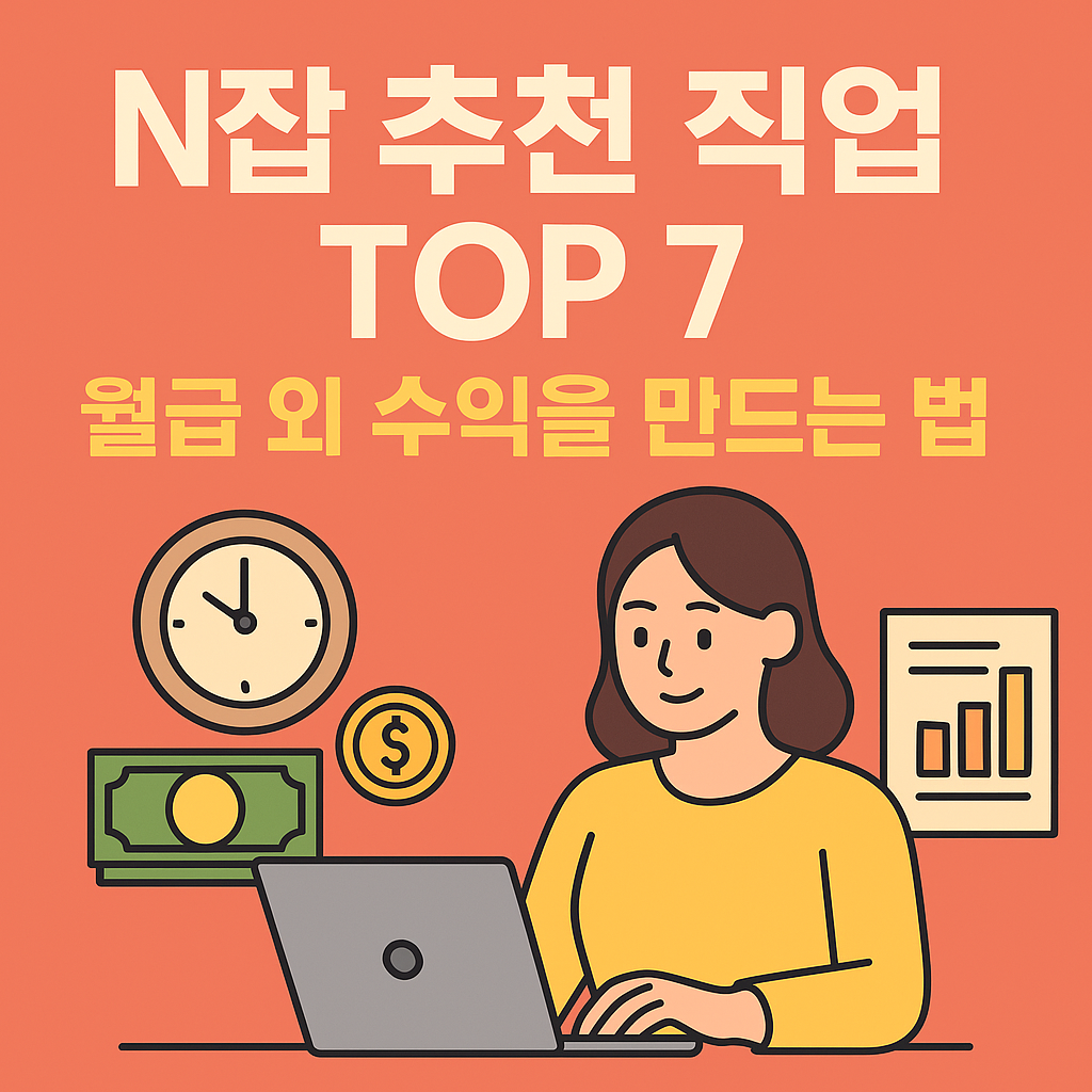 N잡 추천 직업