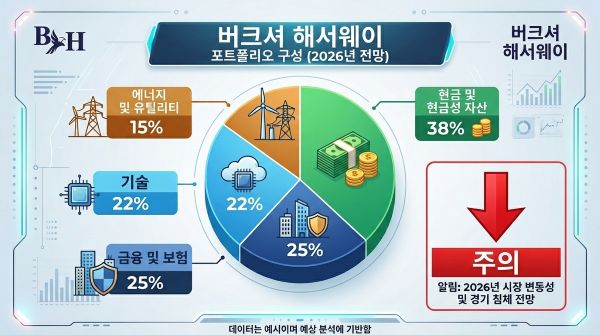 2026년 버커셔 해서웨이 포트플리오 추정