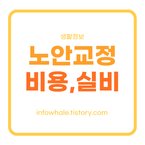 노안 교정 렌즈 삽입 수술 비용 실비가능여부