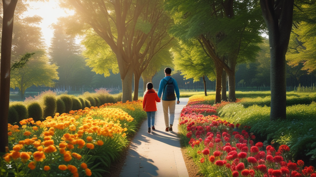 화담숲 아이들과 산책