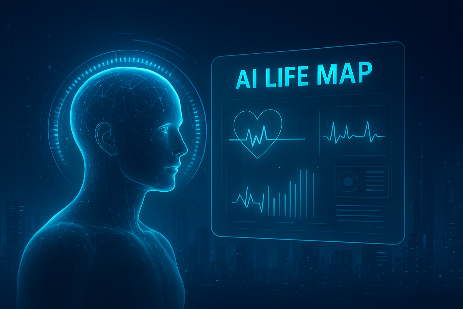 🧬 AI 수명지도 — 인공지능이 당신의 생체 패턴으로 ‘미래 건강경로’를 예측한다면?