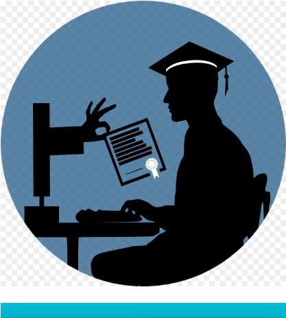 로봇을 다루기 위해 열심히 자격증 공부하는 모습