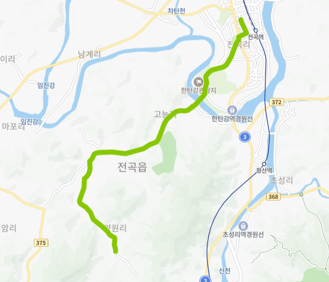 연천-82번-버스-노선-지도