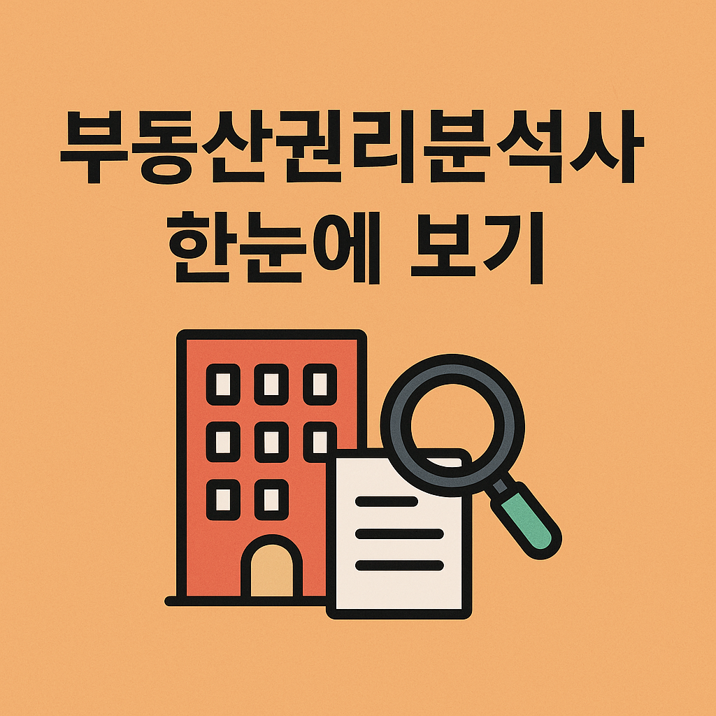 ="부동산권리분석사 자격증 한눈에 보기 &ndash; 시험일정과 무료강의 정리